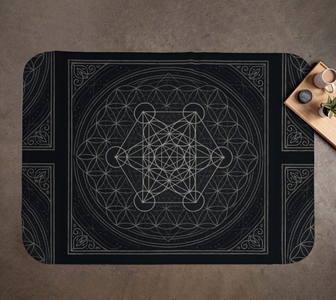 Metatron's Flower of Life Antique Mystique MCX Blanket