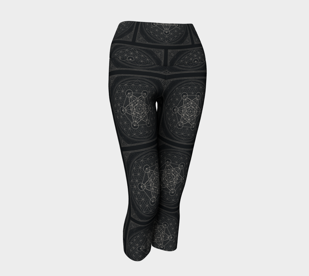 Metatron's Flower of Life Antique Mystique MCX Yoga Leggings