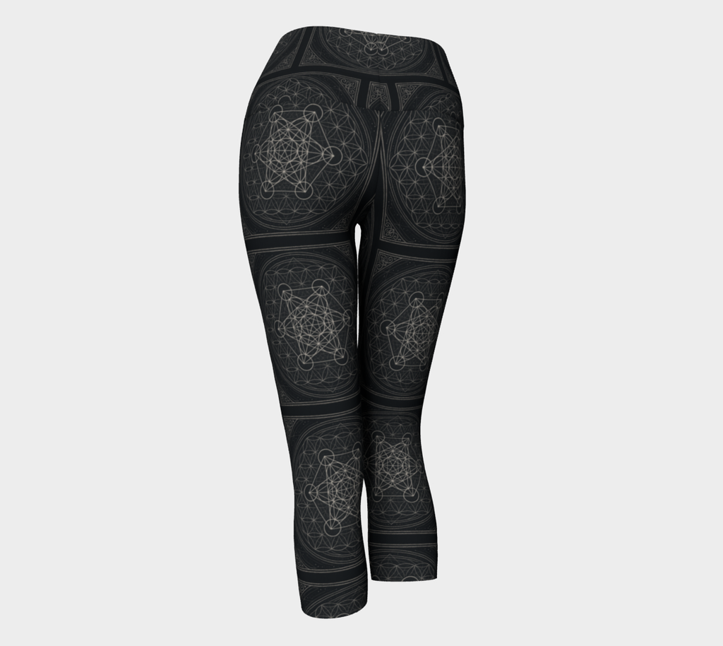 Metatron's Flower of Life Antique Mystique MCX Yoga Leggings