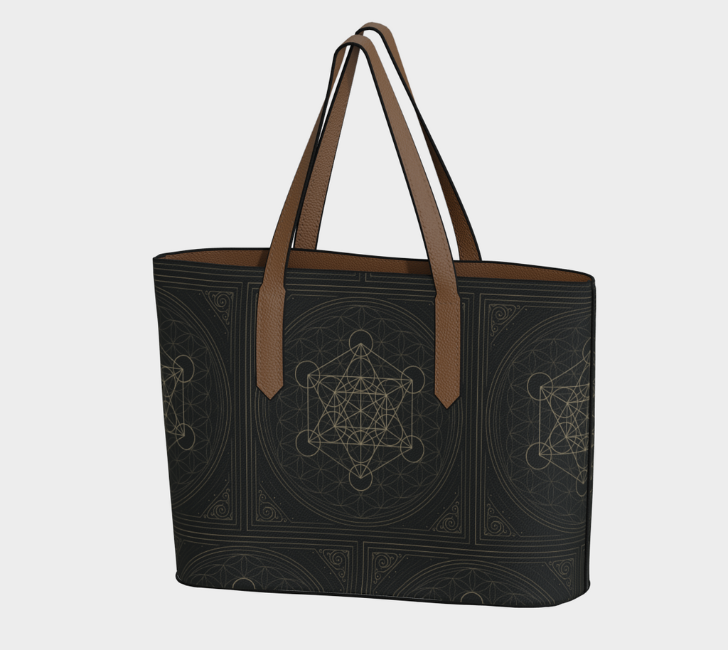 Metatron's Flower of Life Antique Mystique Bag