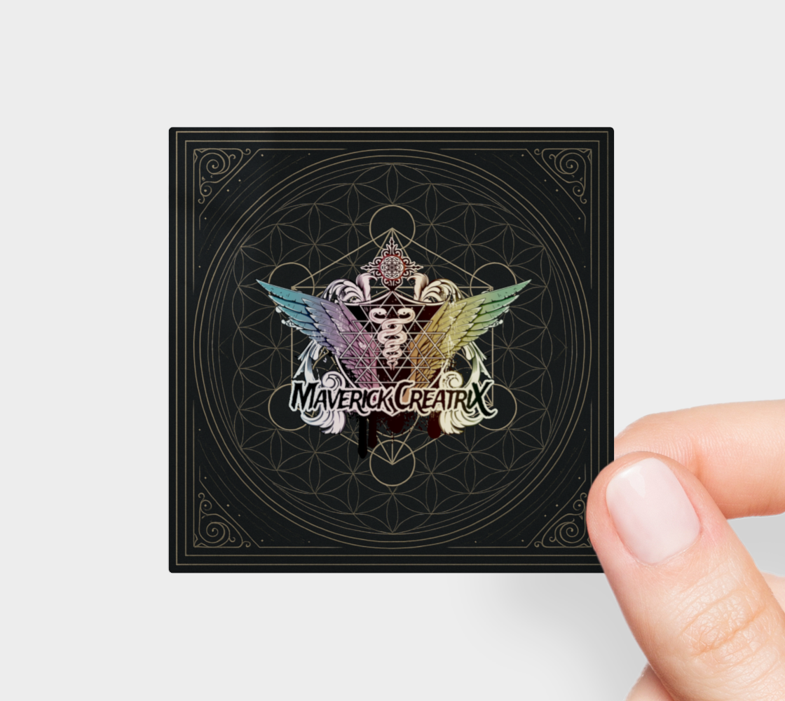 Metatron's Flower of Life Antique Mystique MCX Sticker