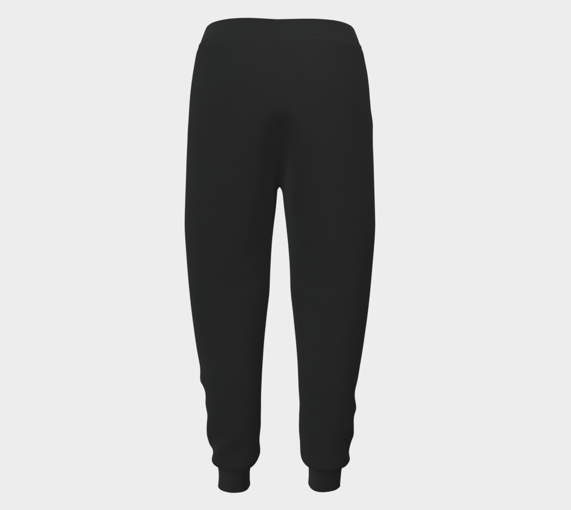 Chakra Mantras Unisex Joggers Black