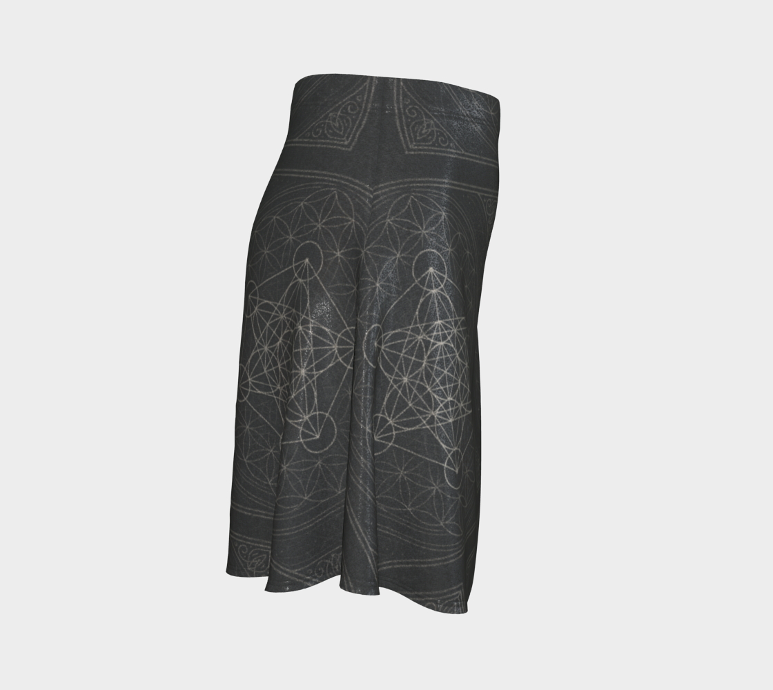 MCX Glittering Metatron's Flare Skirt