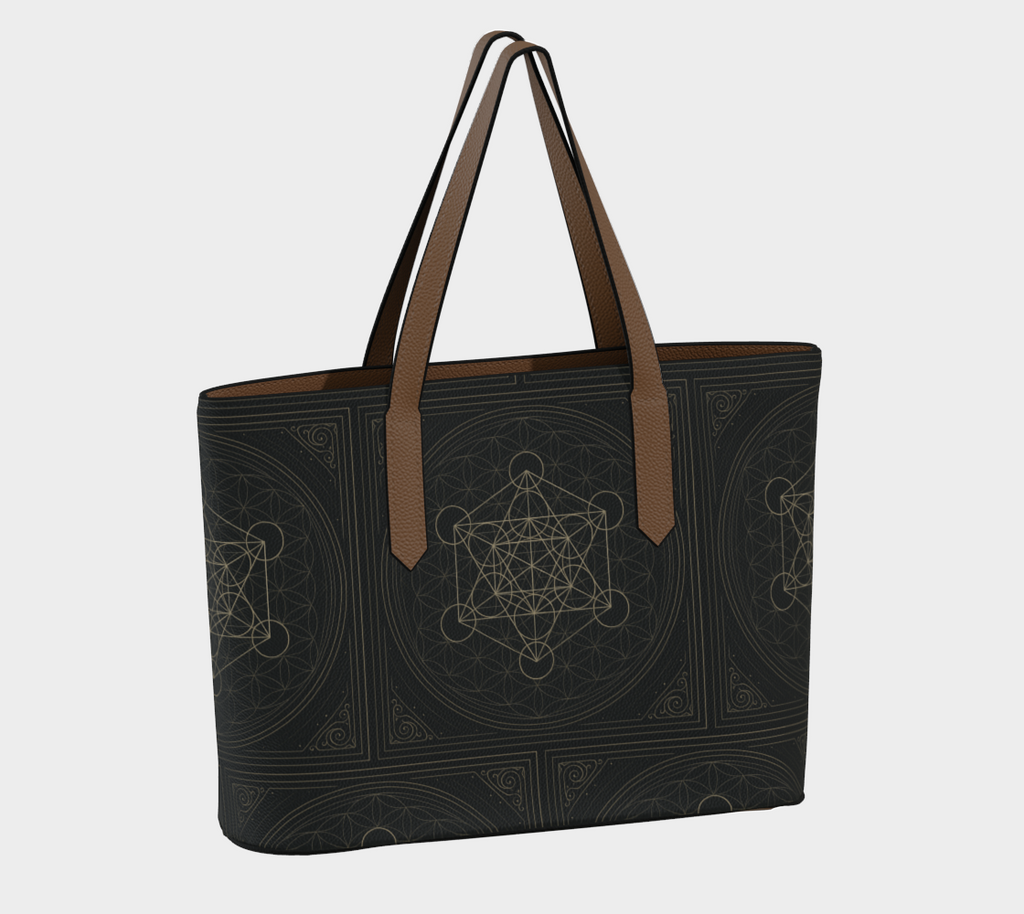 Metatron's Flower of Life Antique Mystique Bag