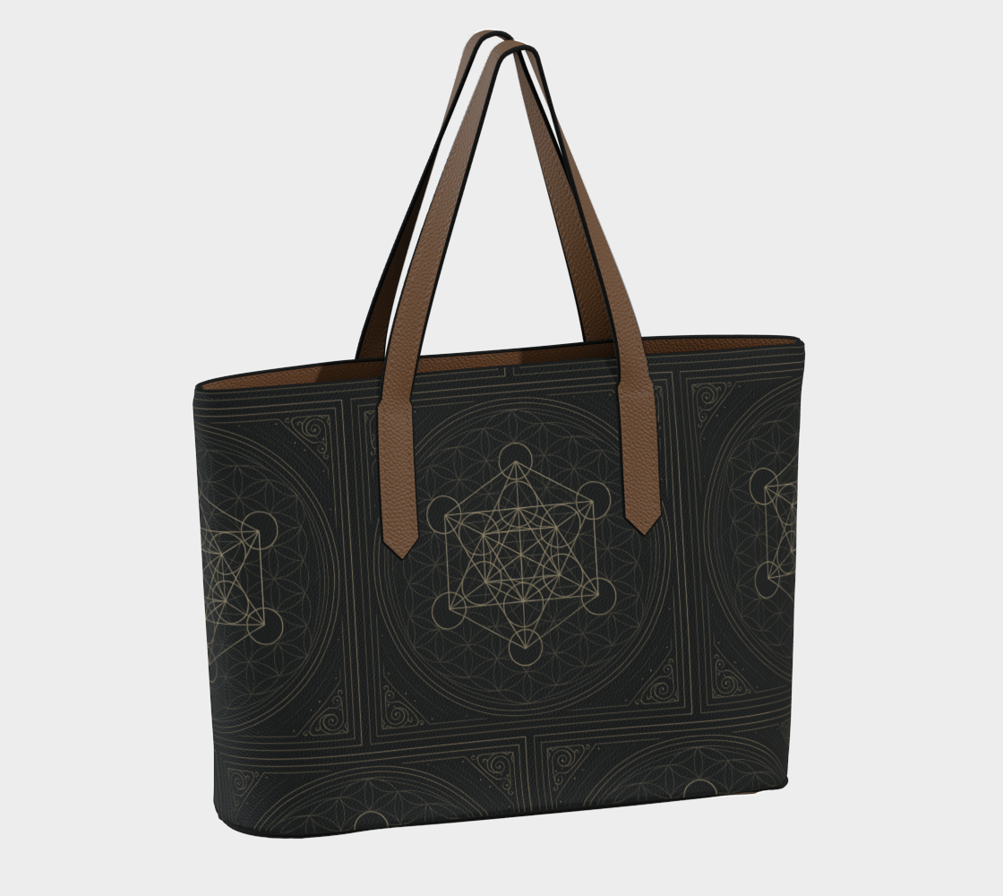 Metatron's Flower of Life Antique Mystique Bag