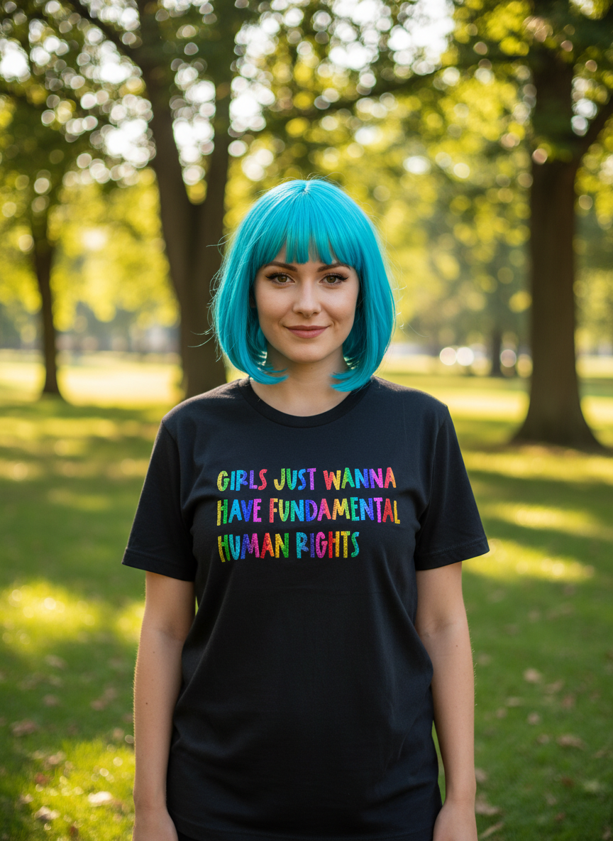 Girls Just Wanna Have Fundamental Human Rights! T-Shirt Unisex