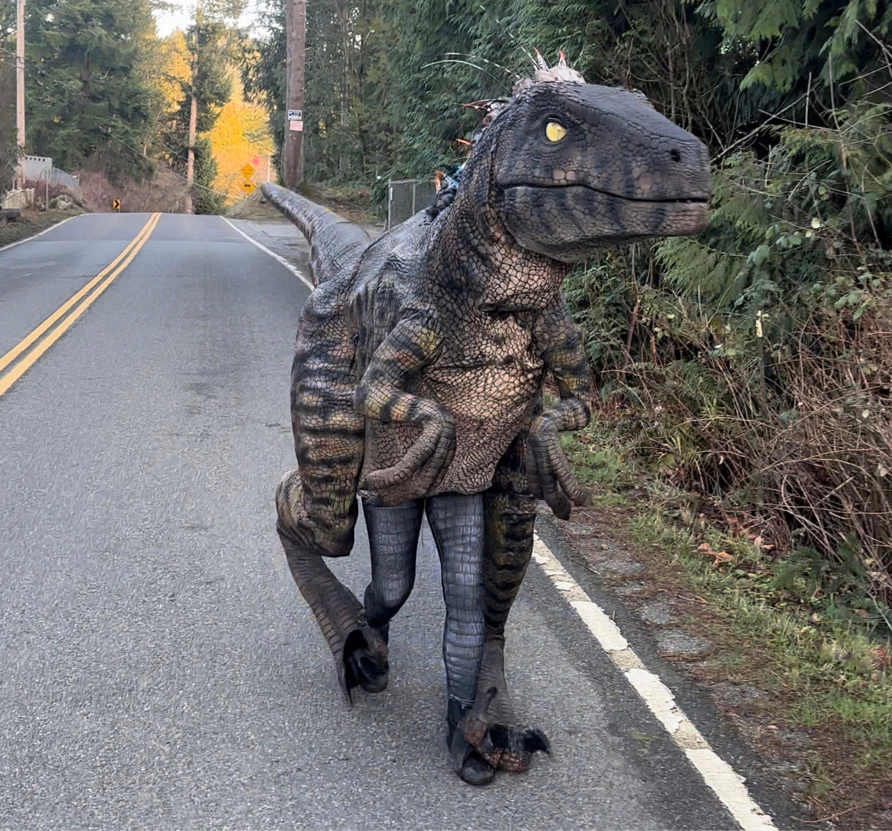 Dark Grey Charcoal Dragon Crocodile Reptile Scales Leggings