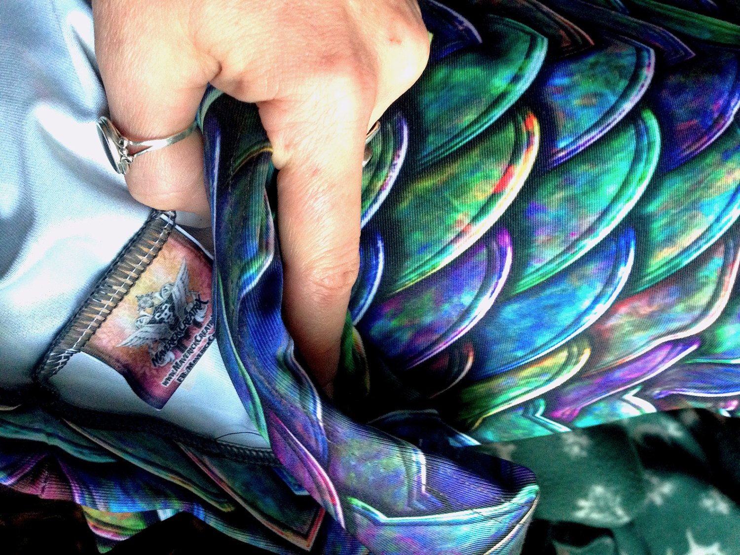 Mother of Dragons Rainbow Mermaid Scales Leggings