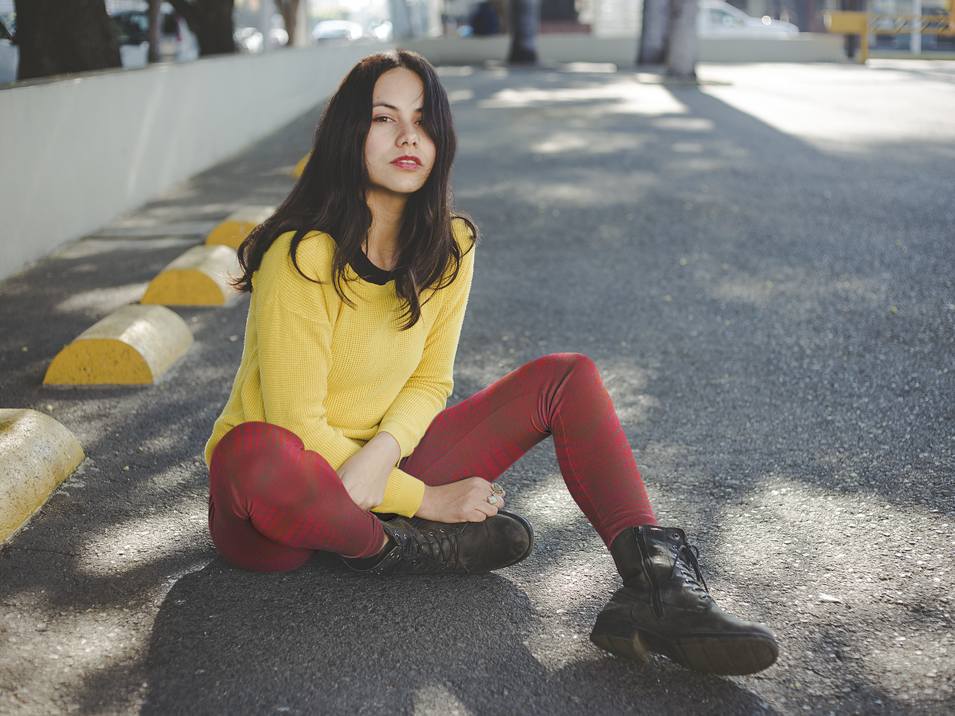 Red Dragon Crocodile Lizard Scales Leggings