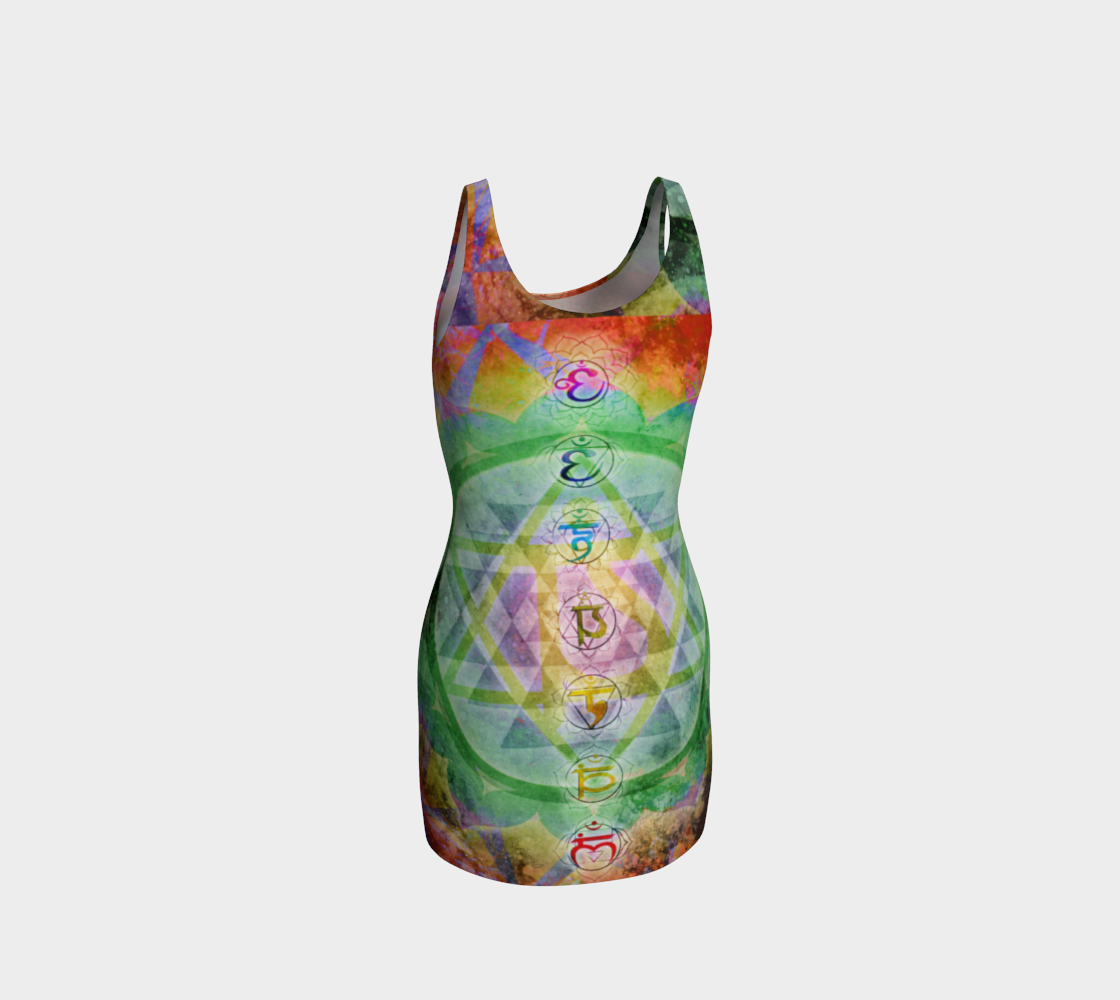 Chakra Alchemy Bodycon Dress
