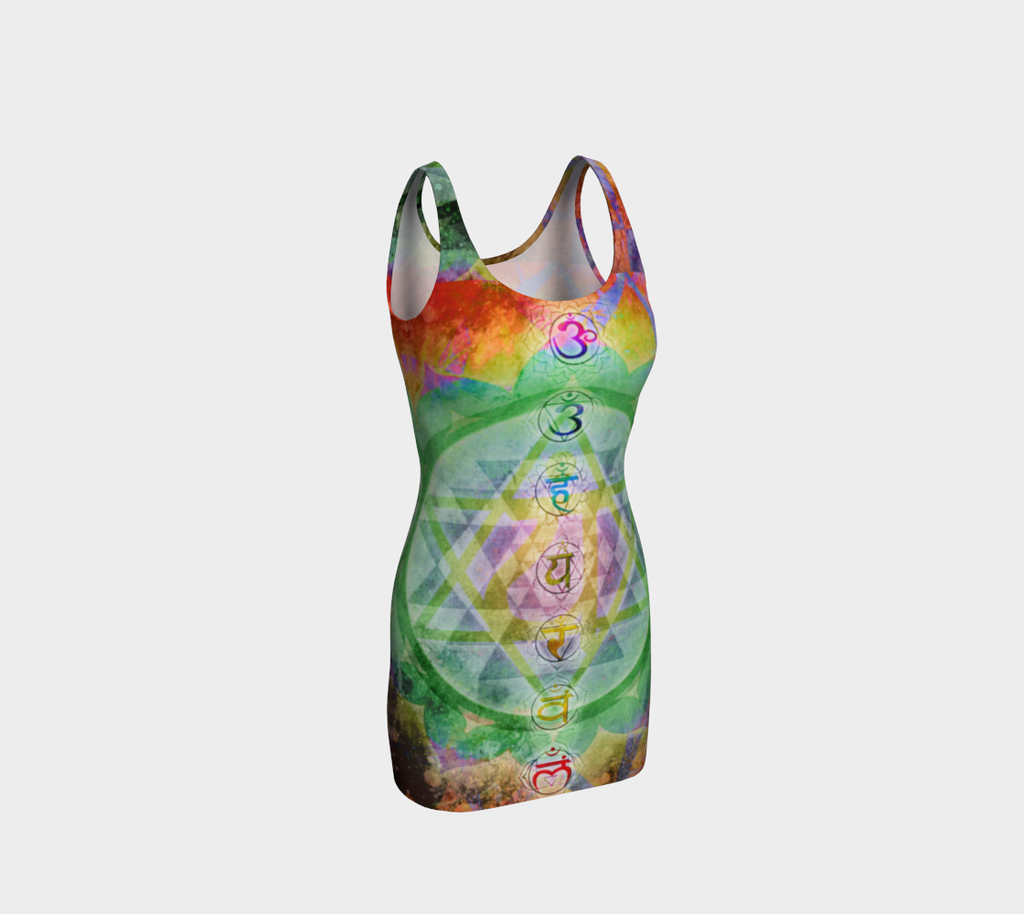 Chakra Alchemy Bodycon Dress