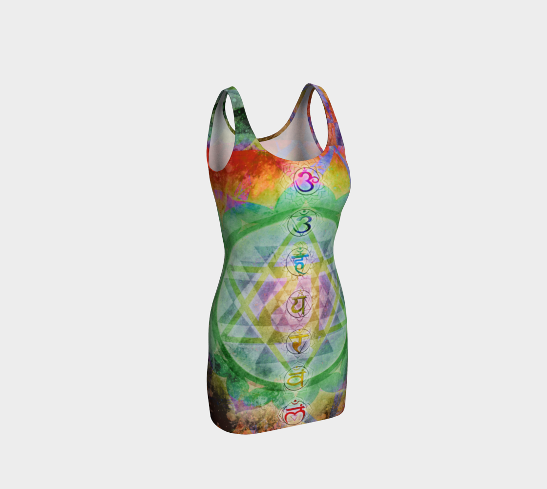 Chakra Alchemy Bodycon Dress