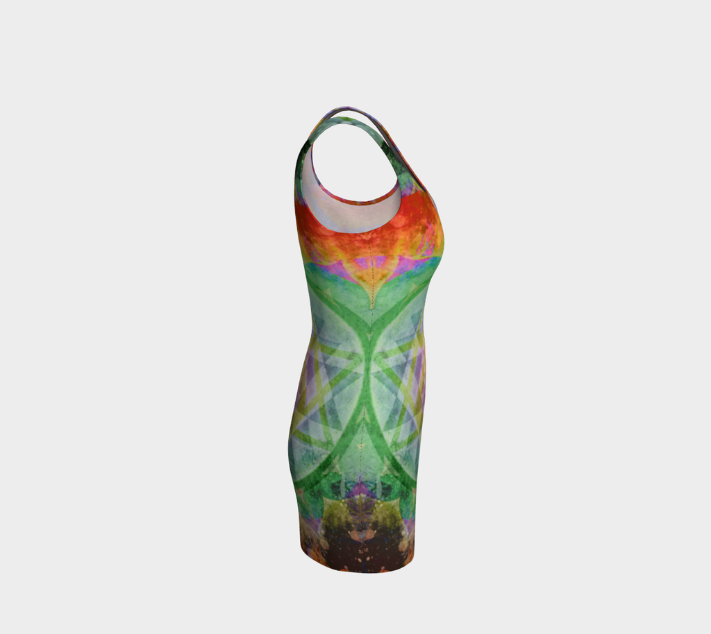 Chakra Alchemy Bodycon Dress