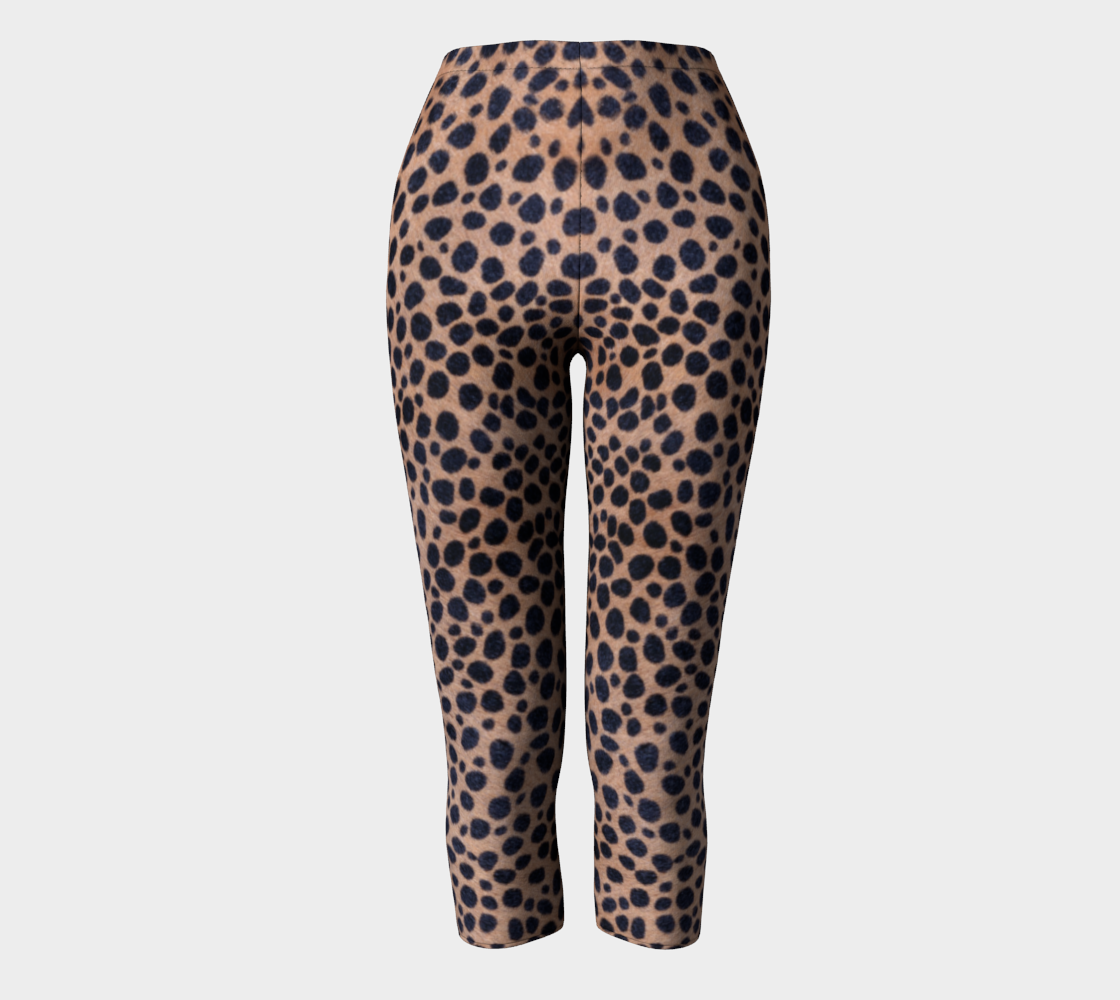 Ocelot Skin Capris