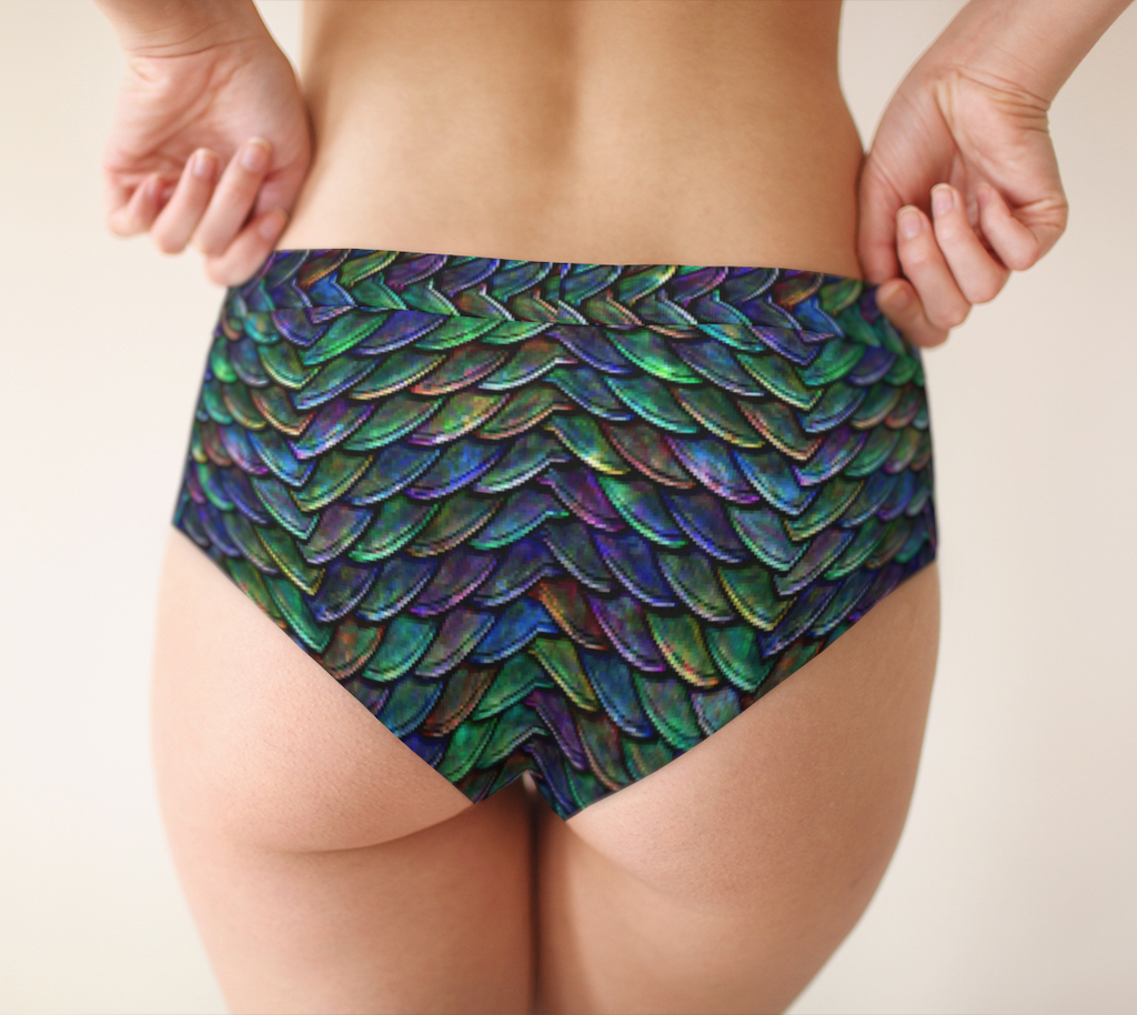 Mother of Dragons 2 Rainbow Scales Cheeky Briefs