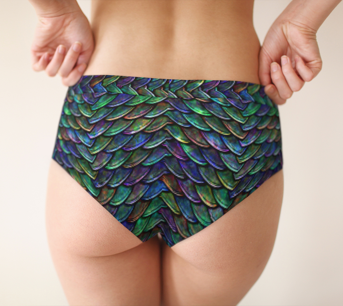 Mother of Dragons 2 Rainbow Scales Cheeky Briefs