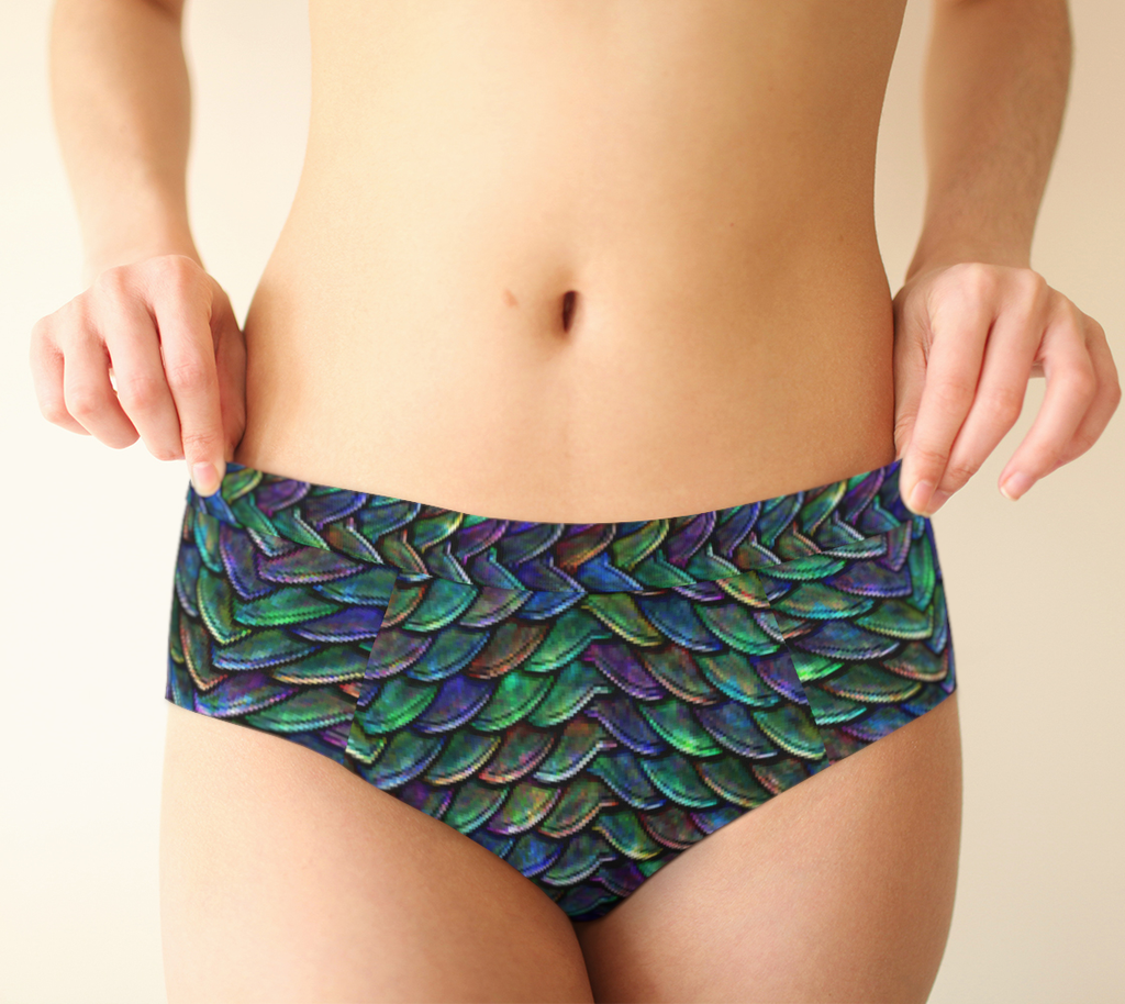 Mother of Dragons 2 Rainbow Scales Cheeky Briefs