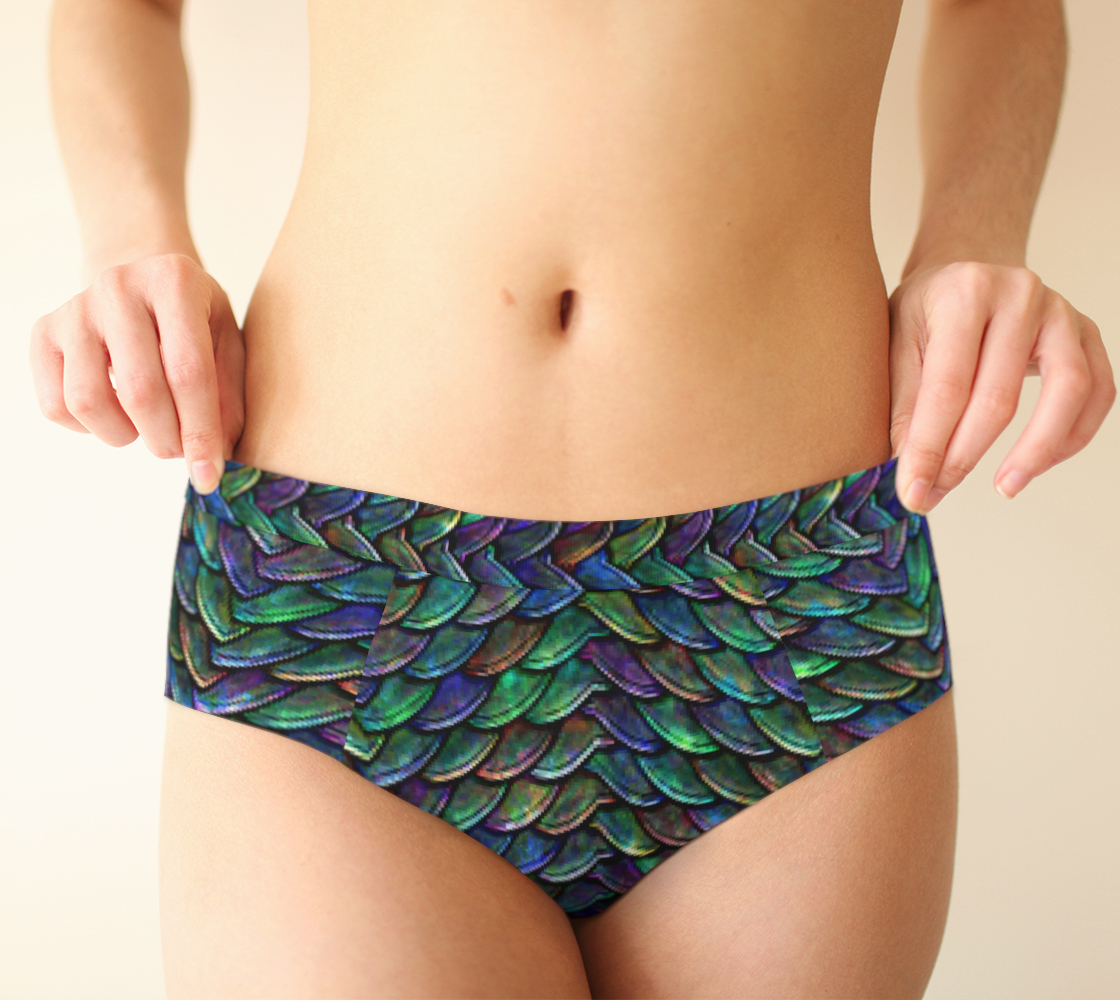 Mother of Dragons 2 Rainbow Scales Cheeky Briefs