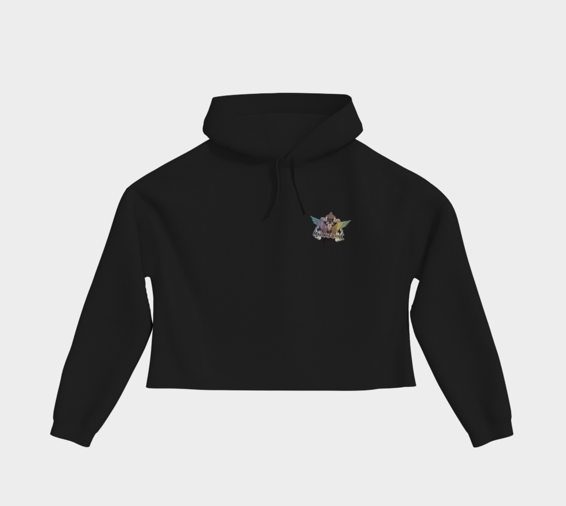 MXC Sri Yantra Crop Hoodie