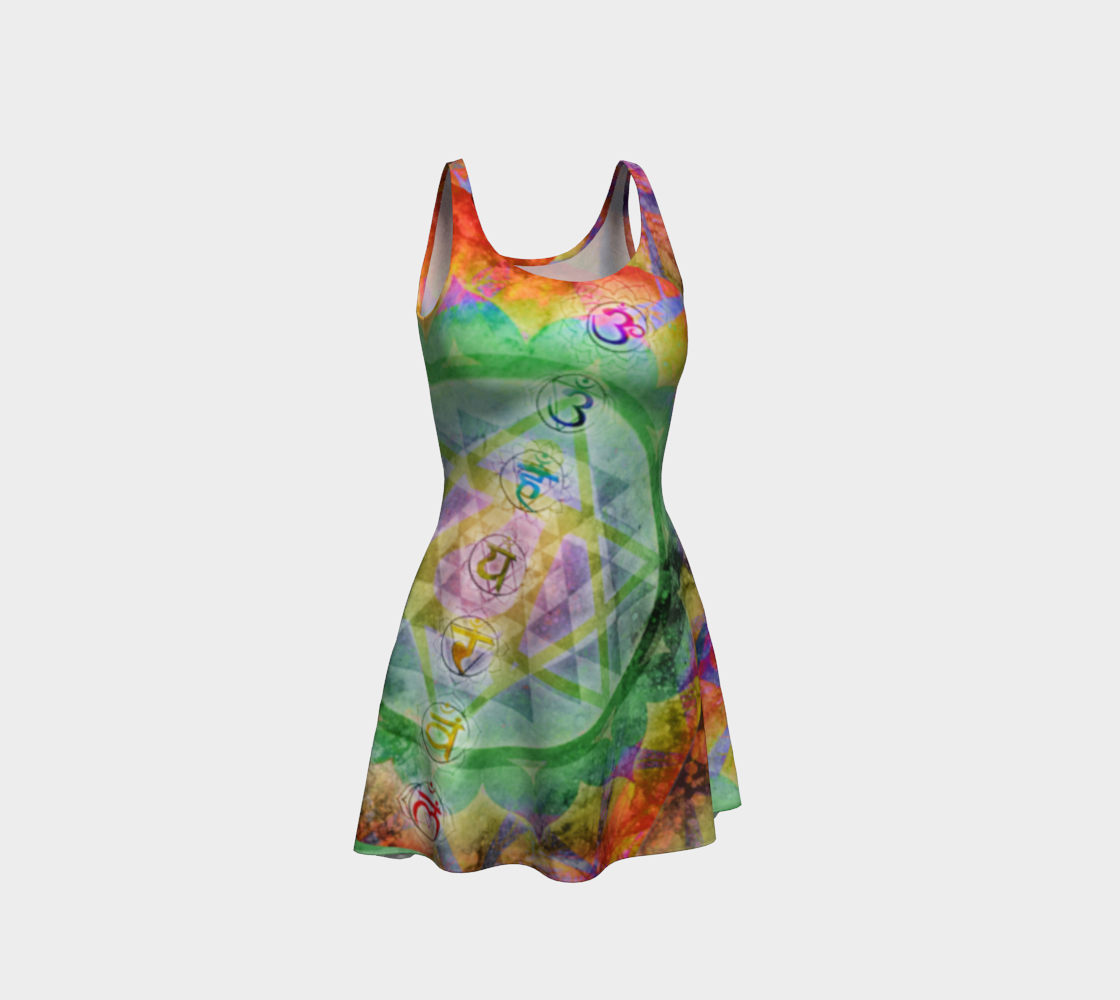 Chakra Alchemy Flare Dress