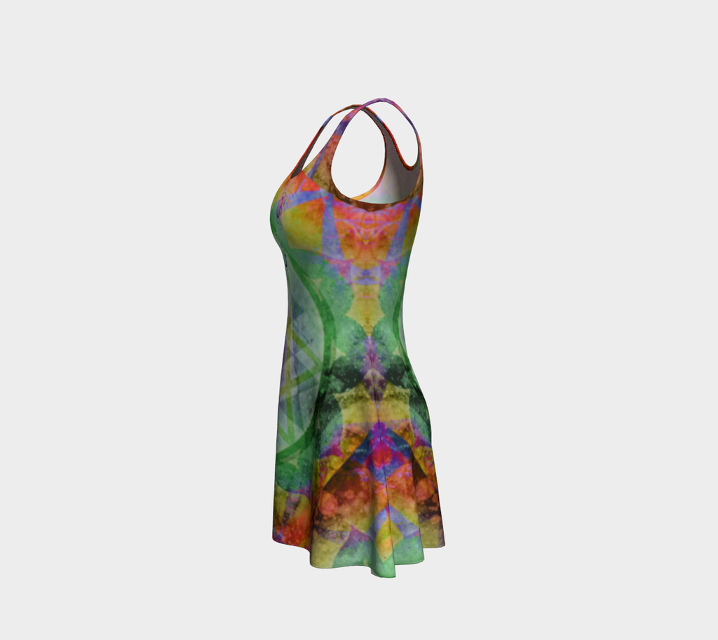 Chakra Alchemy Flare Dress