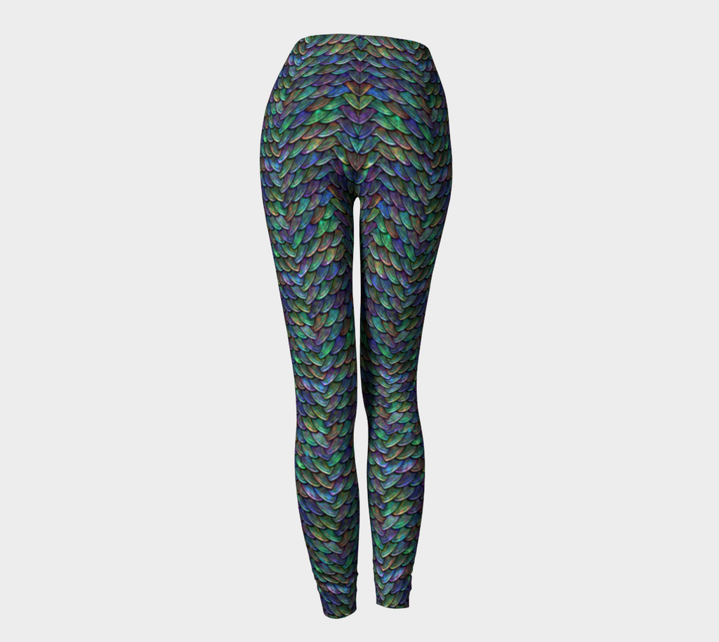 Mother of Dragons Rainbow Scales Leggings