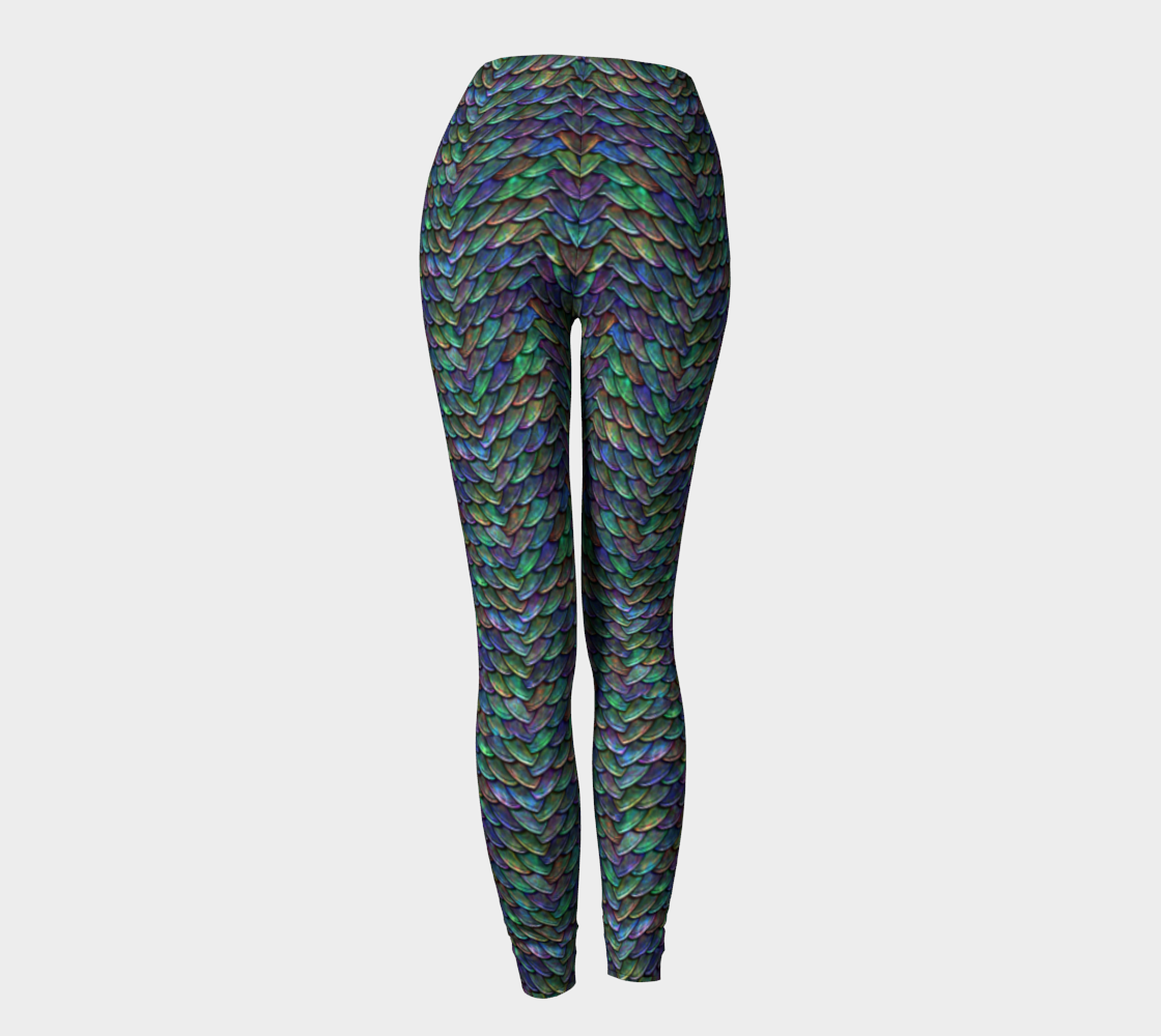 Mother of Dragons Rainbow Scales Leggings