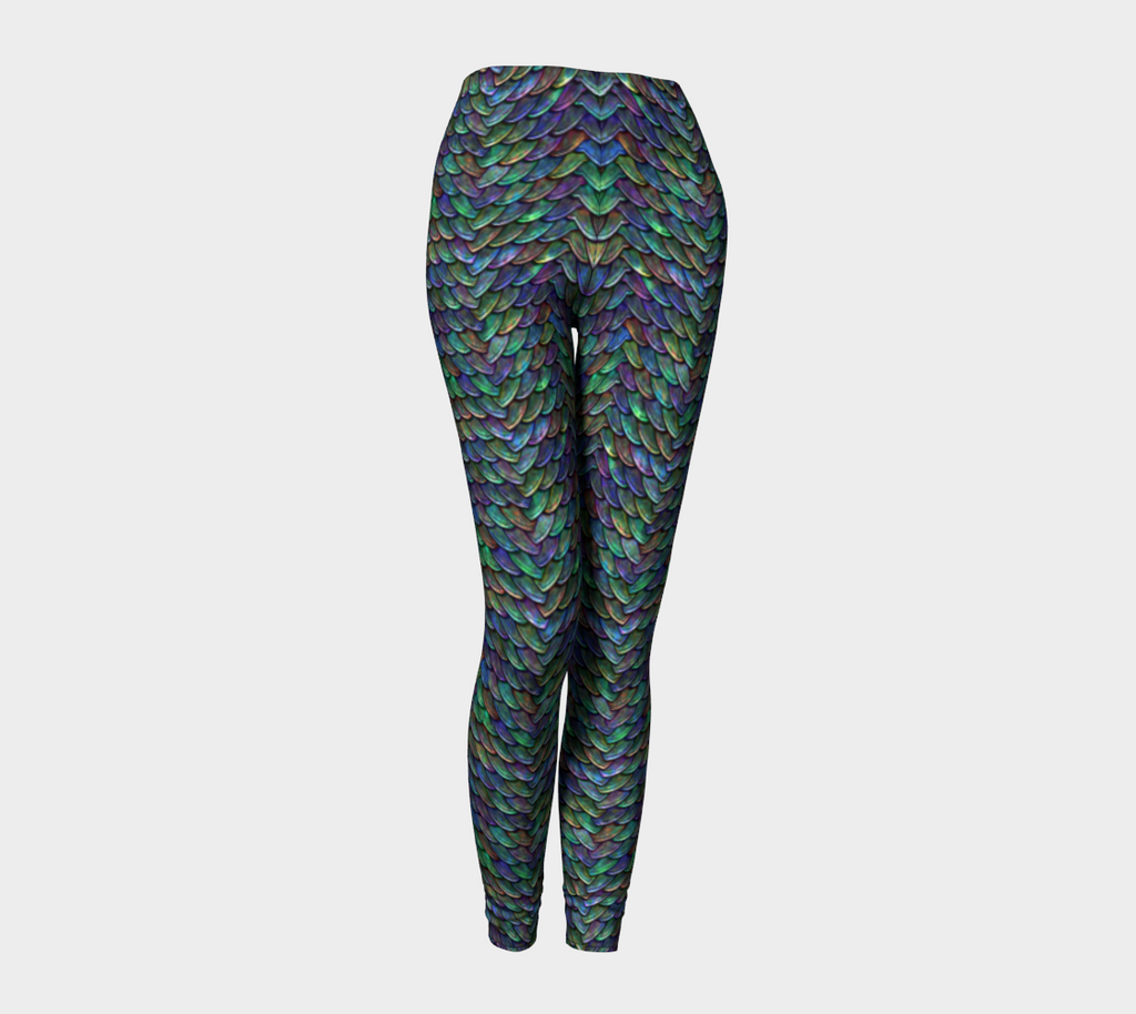 Mother of Dragons Rainbow Scales Leggings