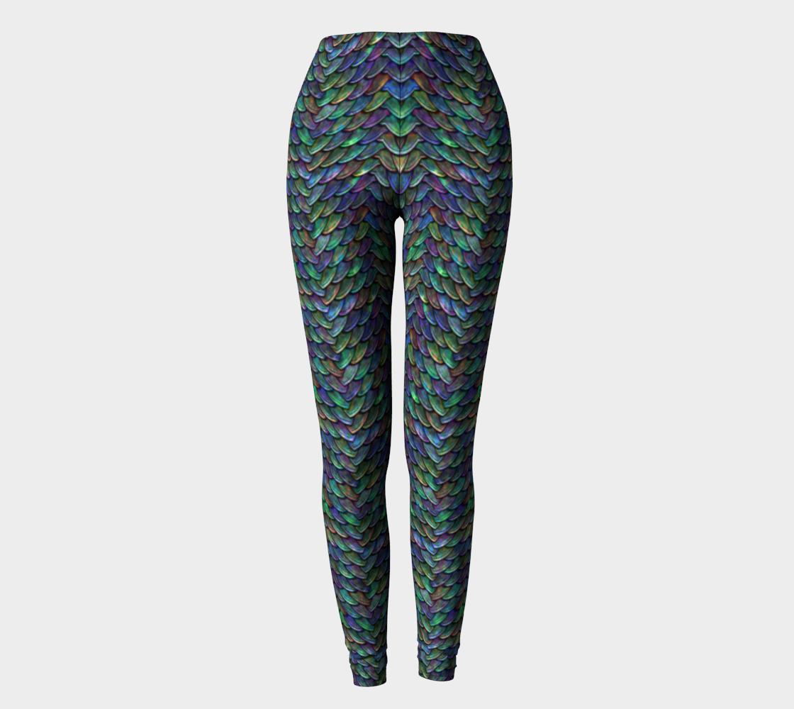 Mother of Dragons Rainbow Scales Leggings