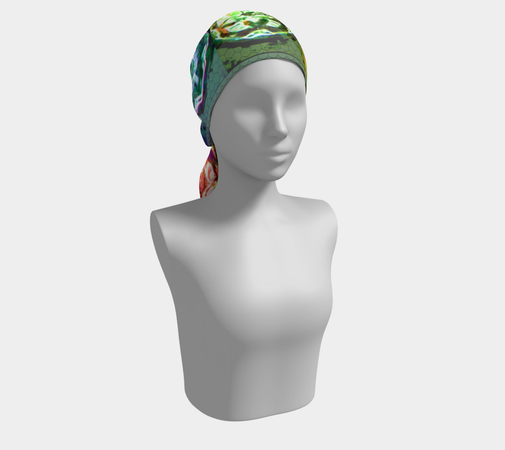 Cymatic Chakra Silk Scarf 3