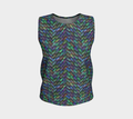 Mother of Dragons 2 Rainbow Scales Loose Tank Top