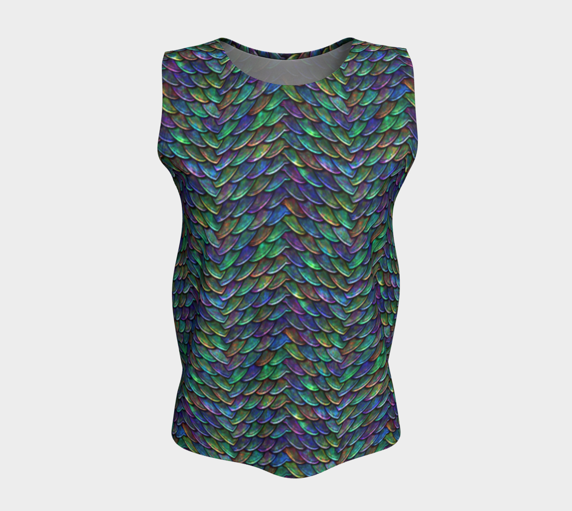 Mother of Dragons Rainbow Scales Loose Tank Unisex