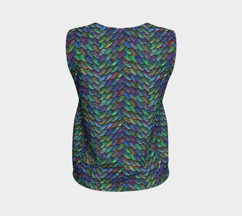 Mother of Dragons Rainbow Scales Loose Tank Unisex