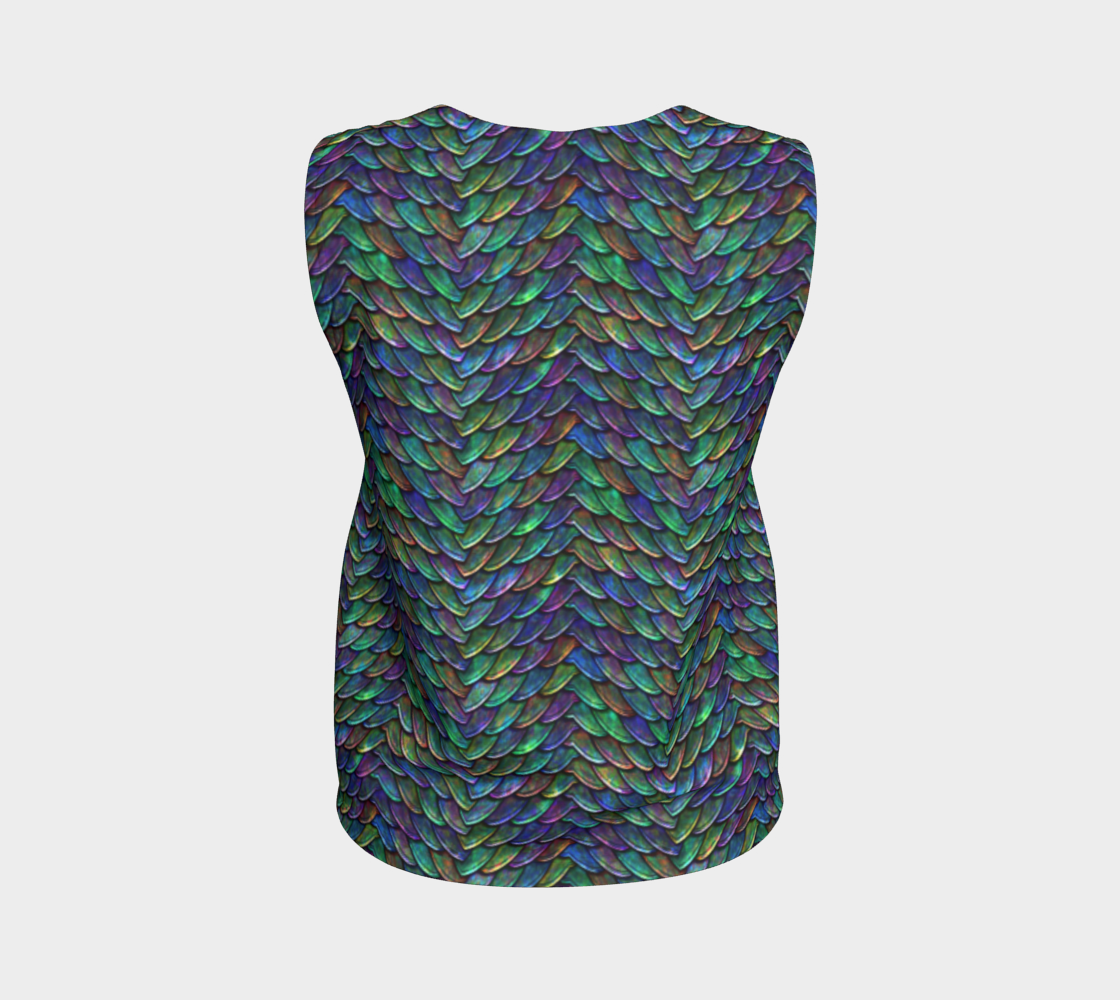 Mother of Dragons Rainbow Scales Loose Tank Unisex