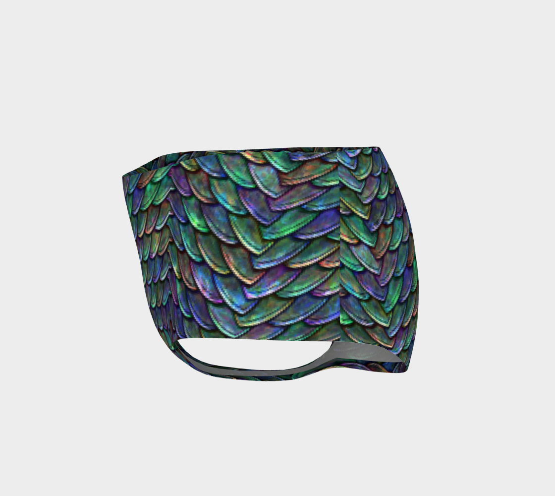 Mother of Dragons 2 Rainbow Scales Mini Shorts