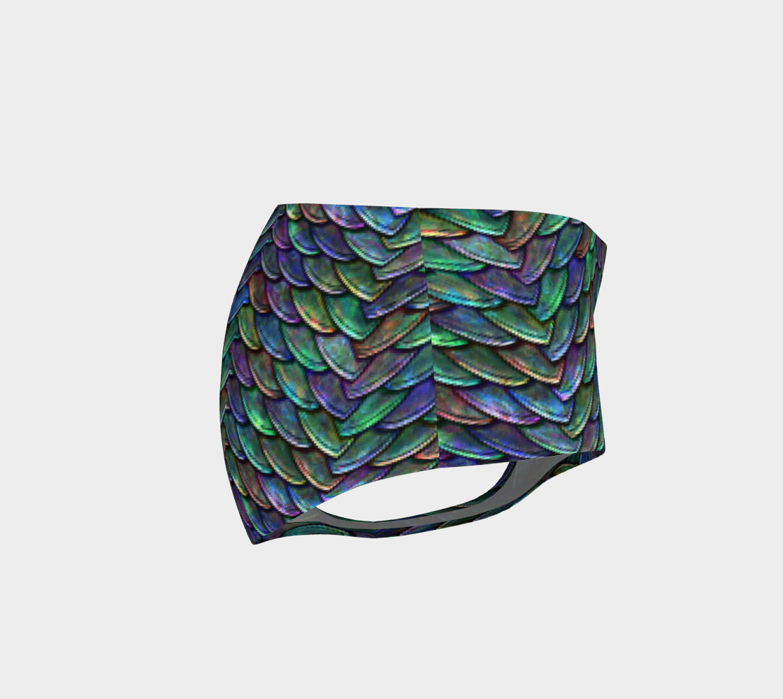 Mother of Dragons 2 Rainbow Scales Mini Shorts