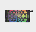 Rainbow Sri Yantra Pencil Case