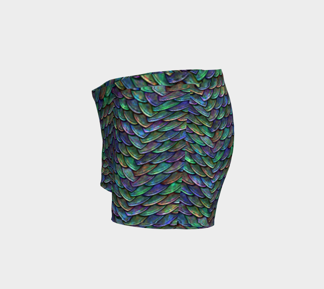 Mother of Dragons 2 Rainbow Scales Shorts
