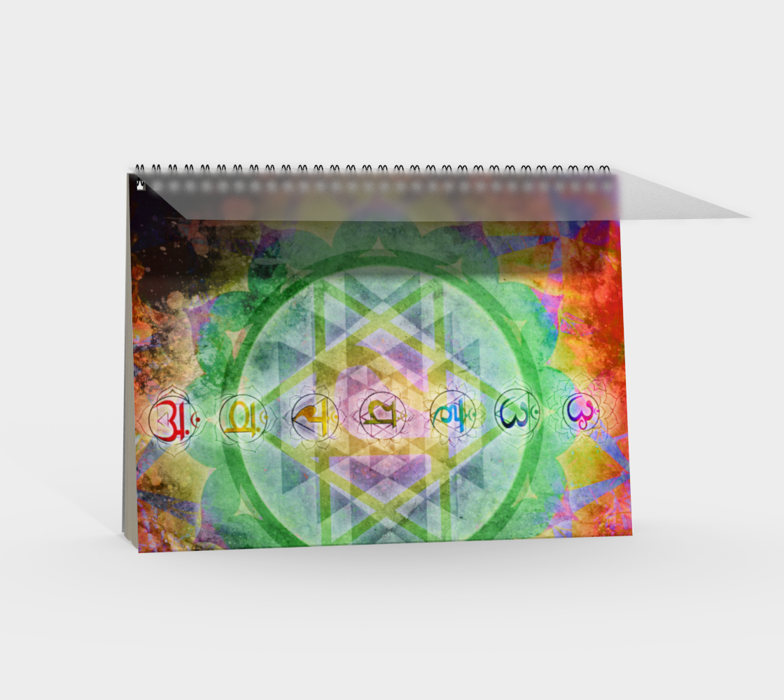 Chakra Alchemy Spiral Notebook