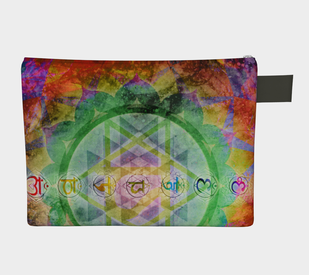 Chakra Alchemy Carry-all Zipper Bag