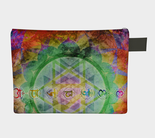 Chakra Alchemy Carry-all Zipper Bag