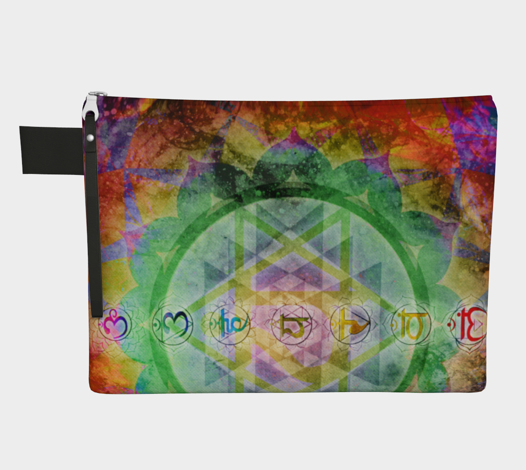 Chakra Alchemy Carry-all Zipper Bag
