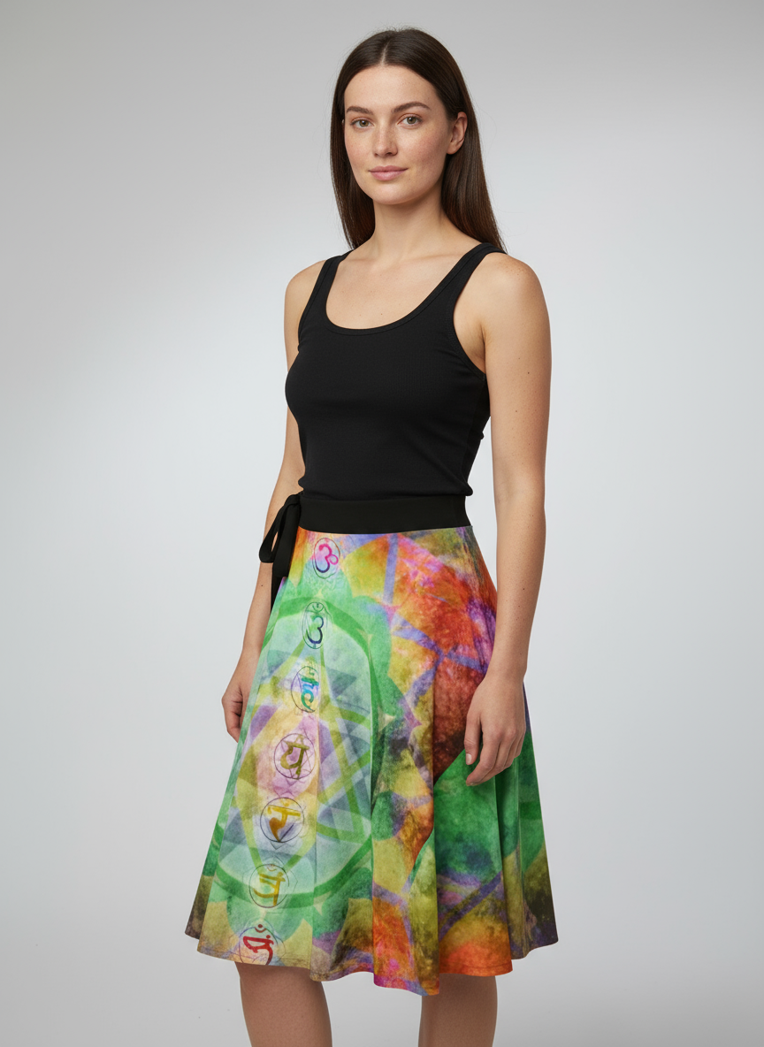 Chakra Alchemy Wrap Skirt