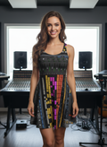 Nice Stems! Logic Music Producer Flared Dress