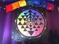 Rainbow Sri Yantra for Prosperity Scarf or Tapestry